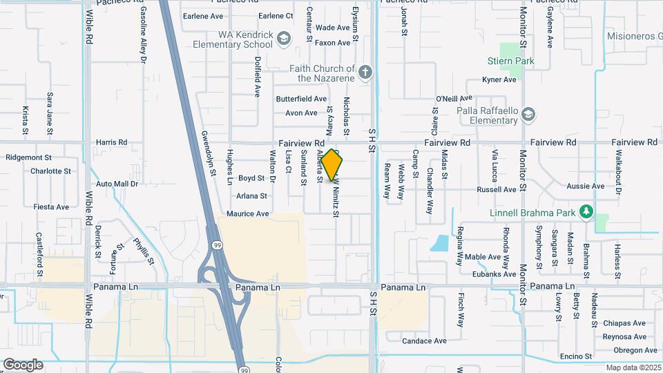 5905 Chester W Nimitz St Mapa y Detalles de la Ubicación