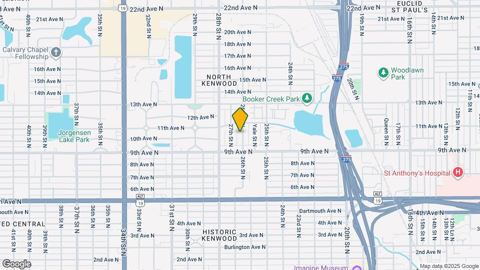1010 26th St N Map and Location Details