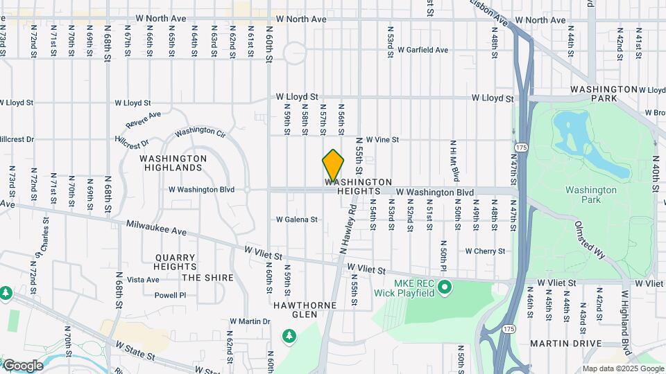 5628 W Washington Blvd Map and Location Details
