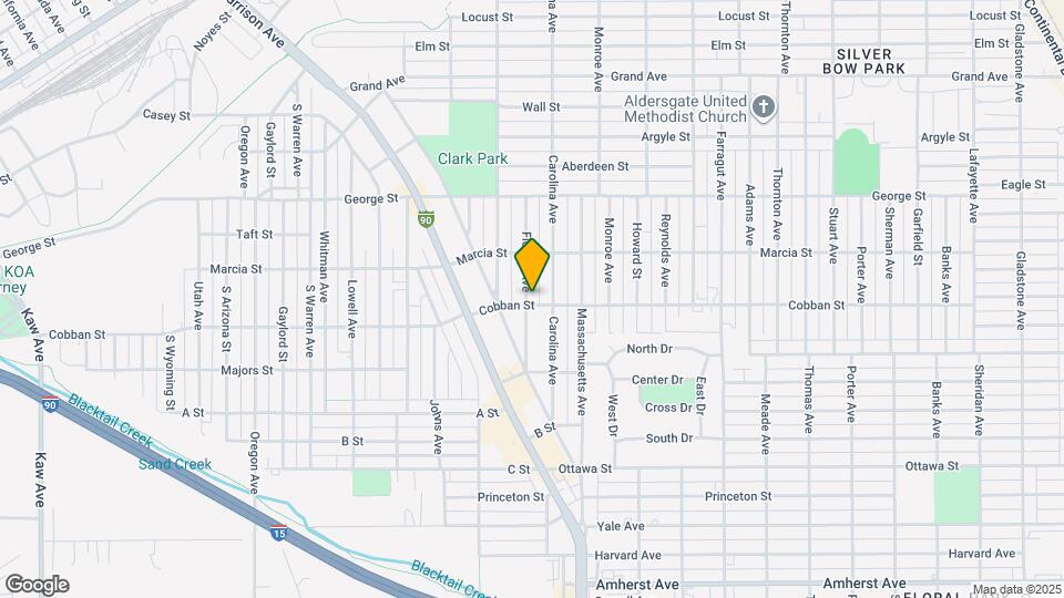 1954 Florida Ave Map and Location Details