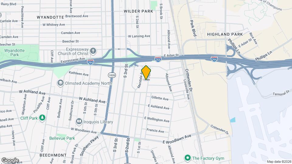 4530 S 1st St Map and Location Details