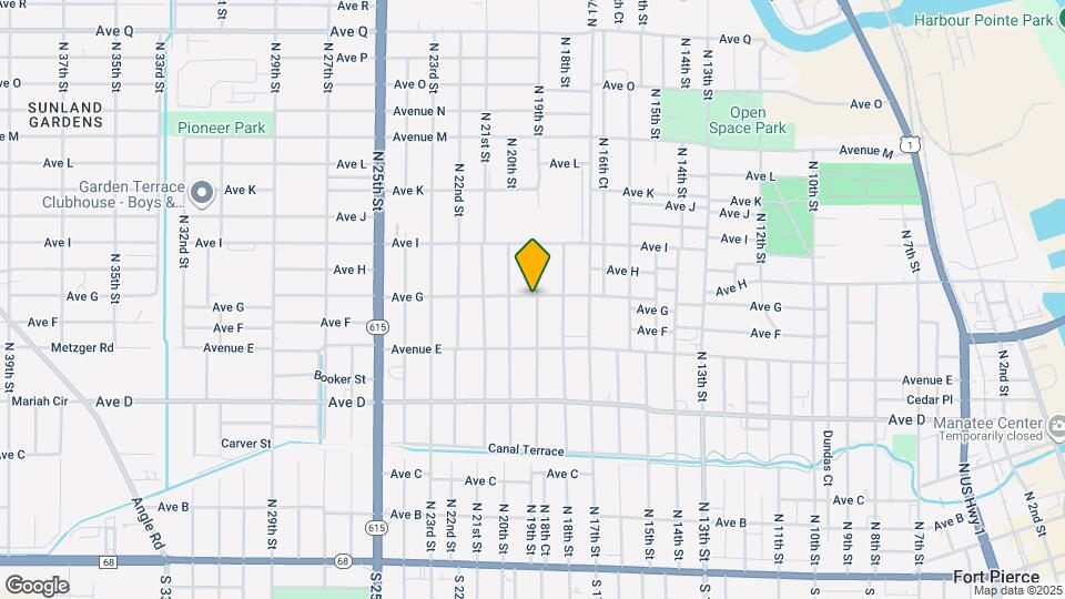 713 N 19th St Map and Location Details