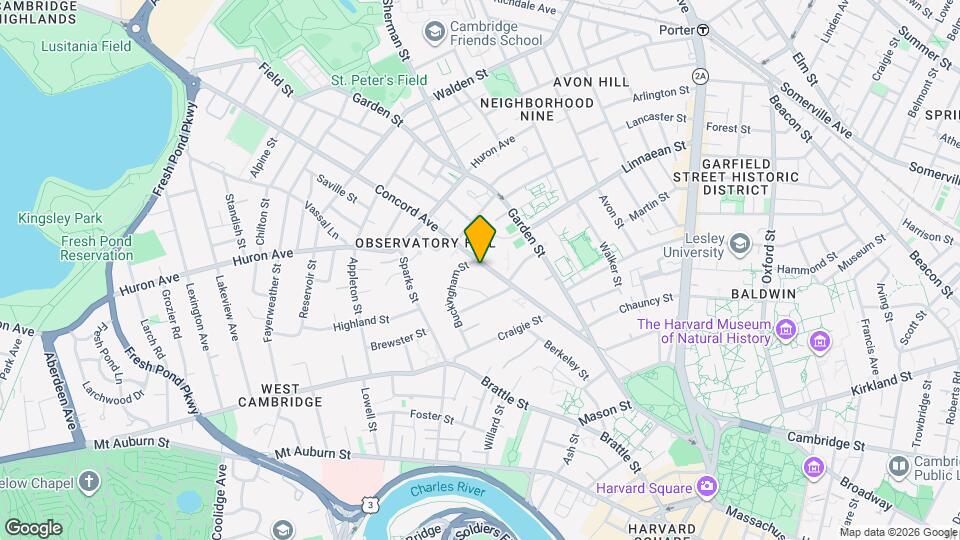 86 Buckingham St Map and Location Details