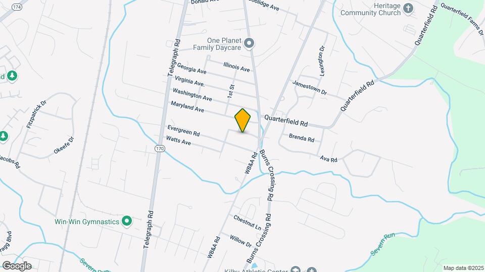 1407 Disney Rd Map and Location Details