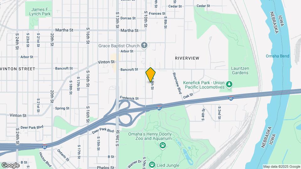 2744 S 9th St Map and Location Details