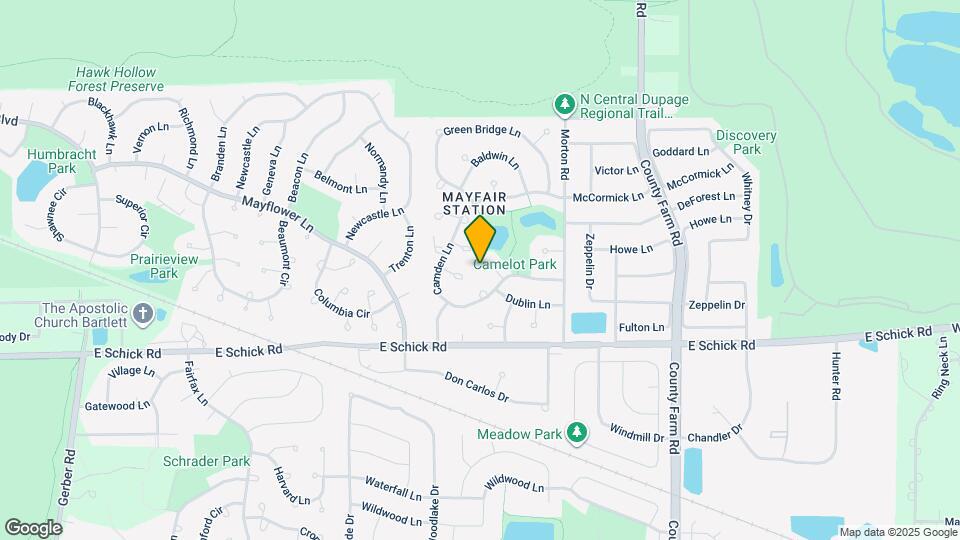 2116 Glasgow Ct Map and Location Details