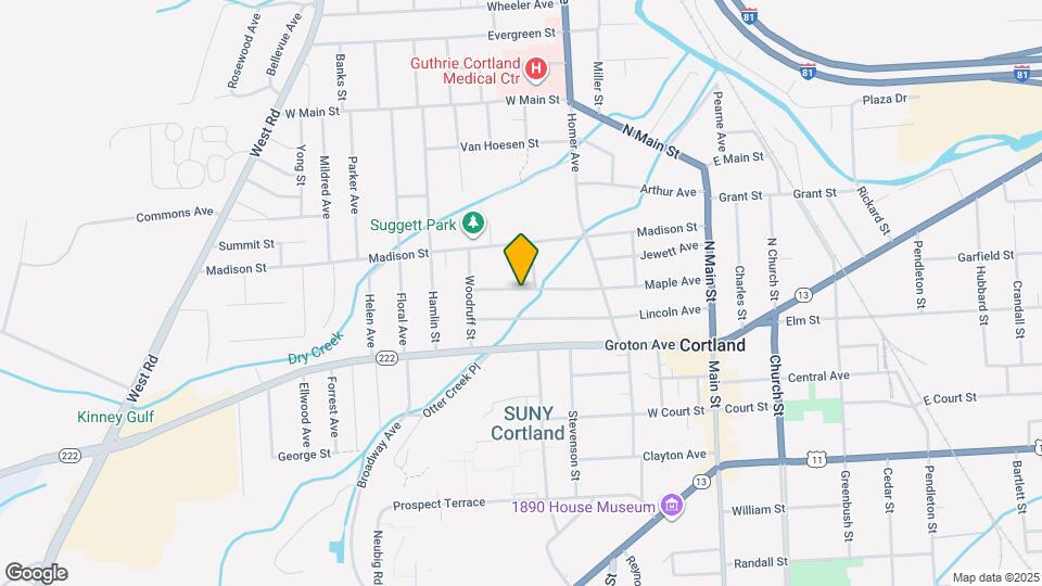 91 Maple Ave Map and Location Details