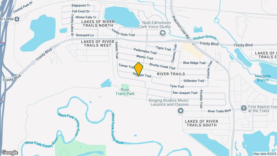 2740 Salado Trail Map and Location Details
