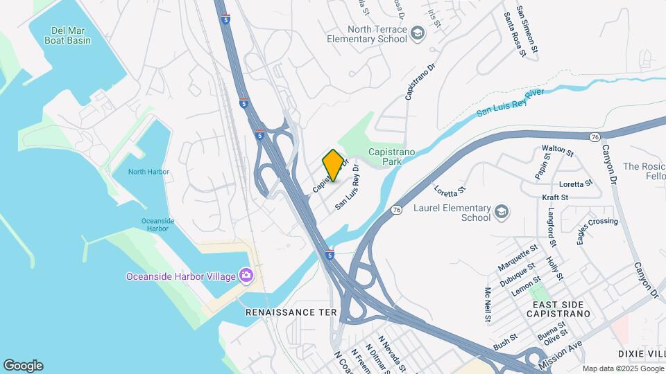 610 Monterey Dr Mapa y Detalles de la Ubicación