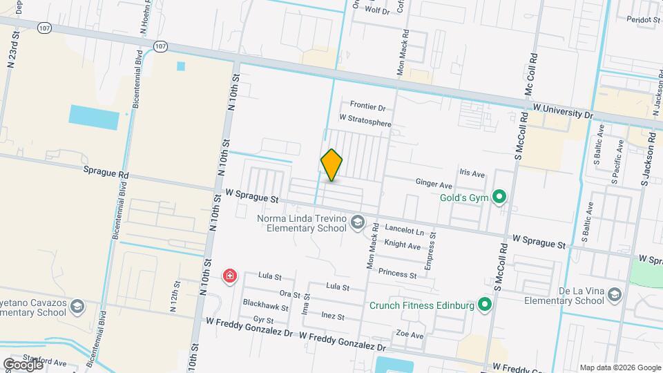 3808 Whitewing Ave Map and Location Details