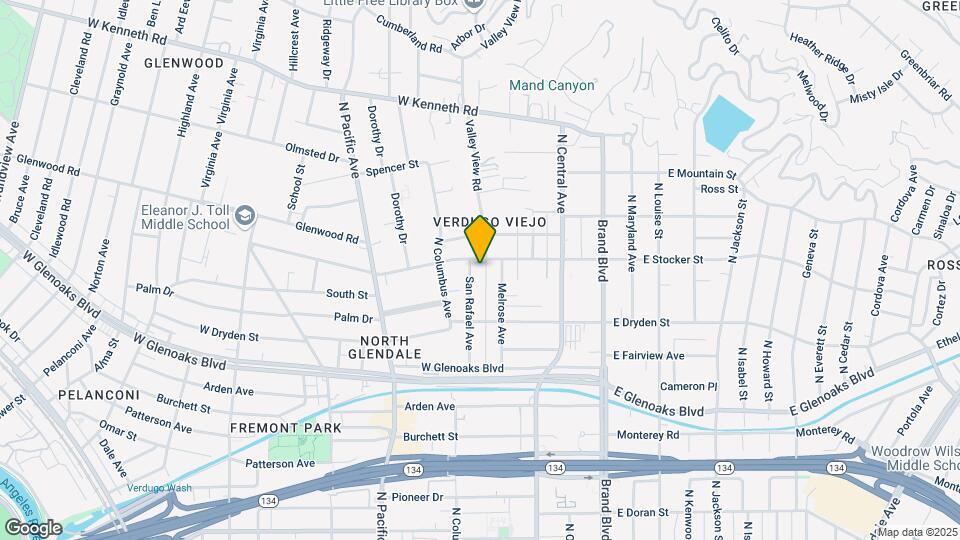 1148 San Rafael Ave Map and Location Details