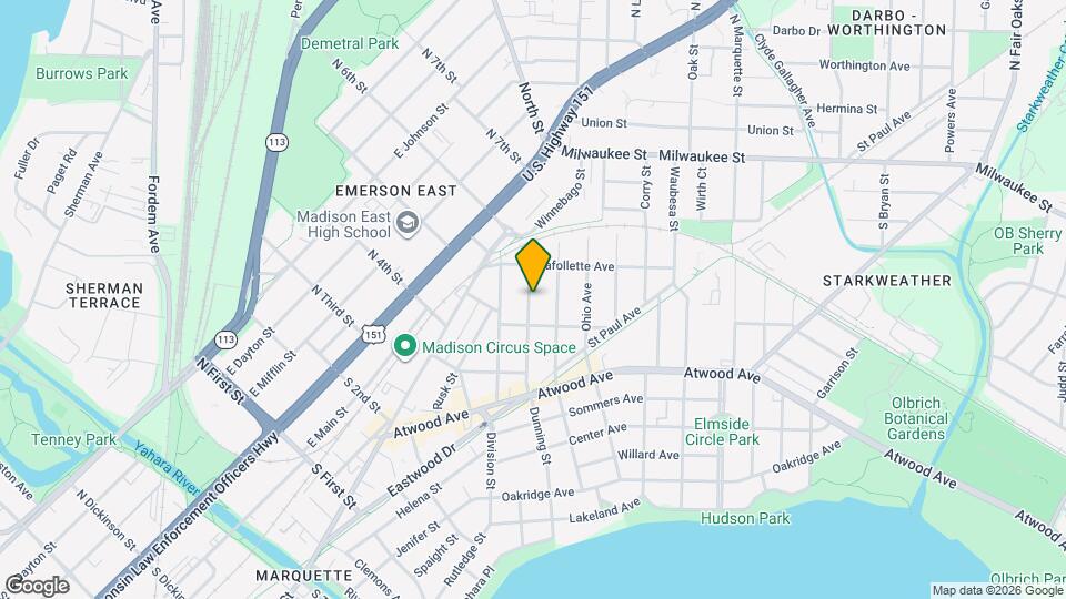 153 Dunning St, Unit 1 Mapa y Detalles de la Ubicación