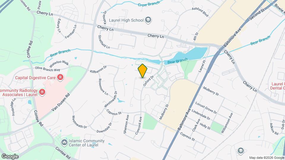 14230 Oxford Dr Map and Location Details