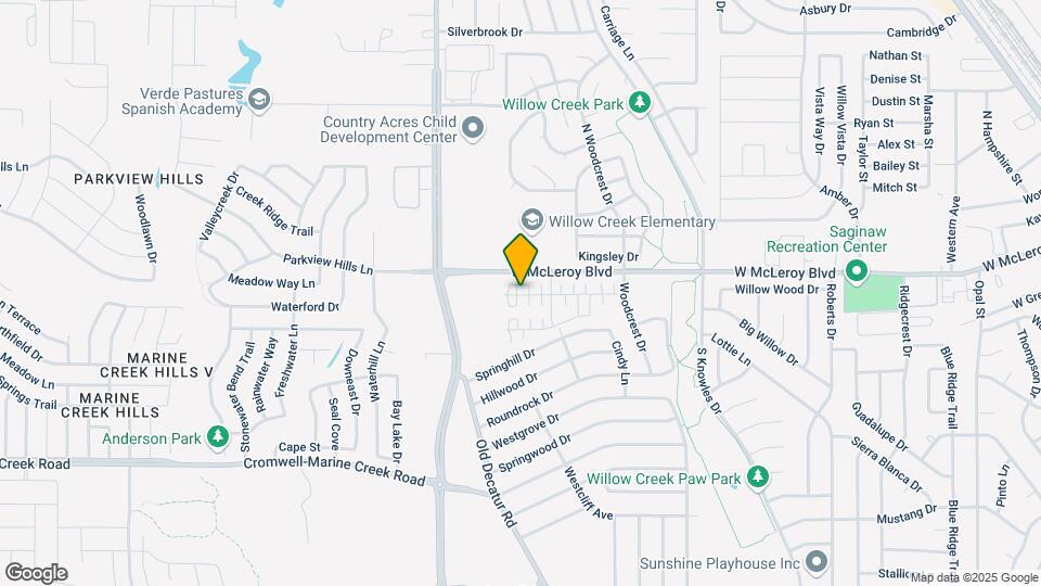 1118 Fallgate Dr Map and Location Details