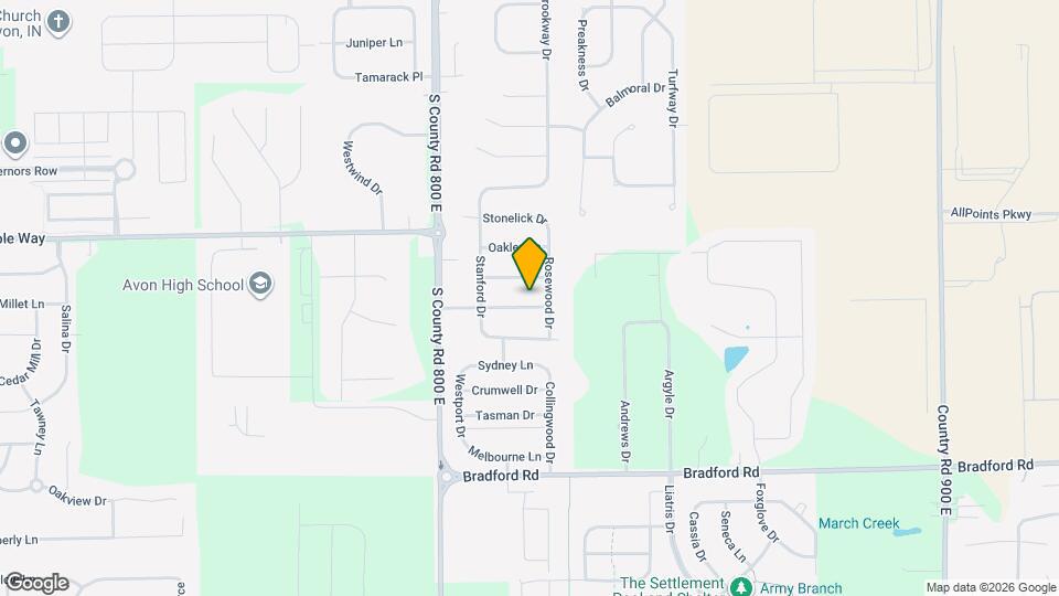 8194 Oriole Point Dr Map and Location Details