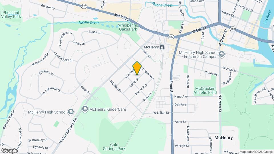 2612 South St Map and Location Details