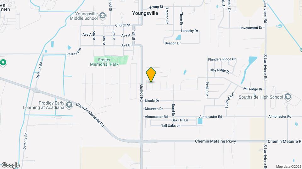 204 Verger Dr Map and Location Details
