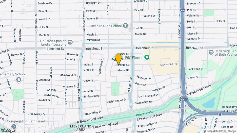 5135 Indigo St Map and Location Details
