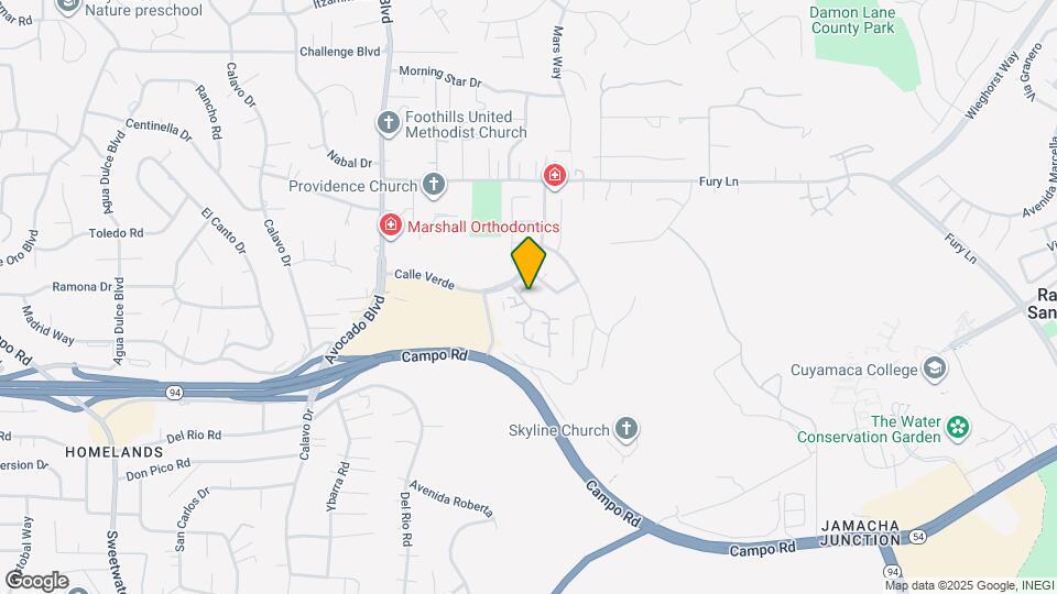 3697 Avocado Village Ct Map and Location Details