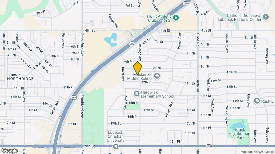 5503 10th St Map and Location Details
