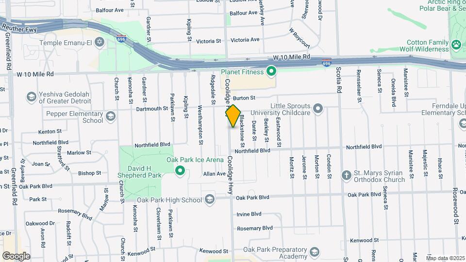 24286 Coolidge Hwy, Unit Beautiful home Map and Location Details