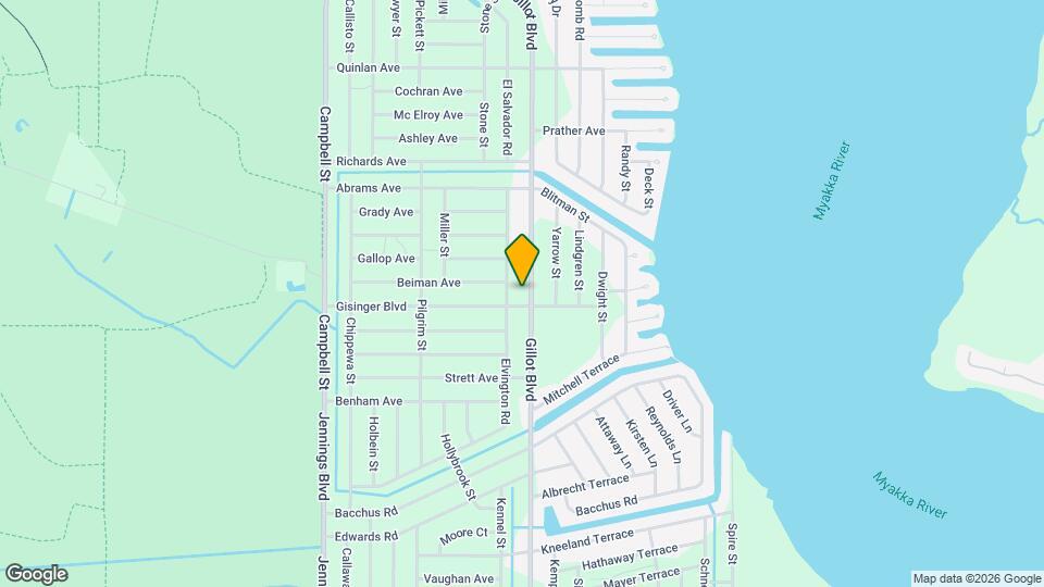 3595 Gillot Blvd Map and Location Details