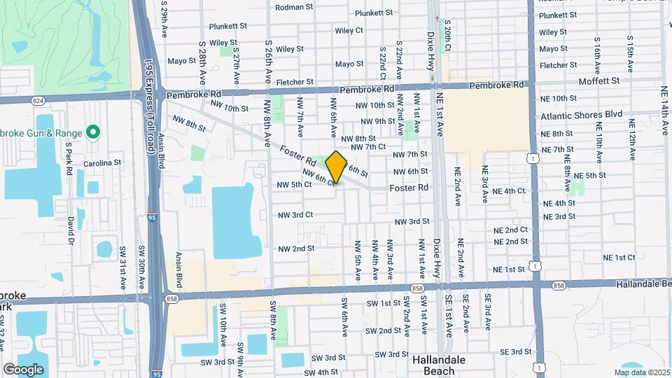 600 NW 5th St Map and Location Details