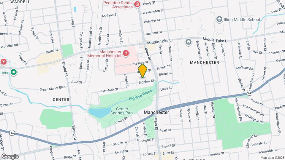 43 Bigelow St Map and Location Details