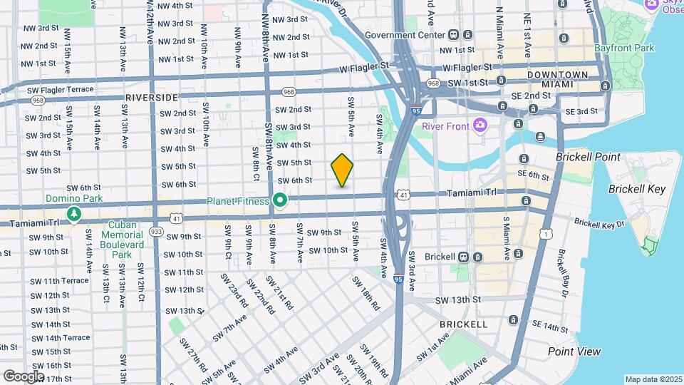 541 SW 7th St Map and Location Details