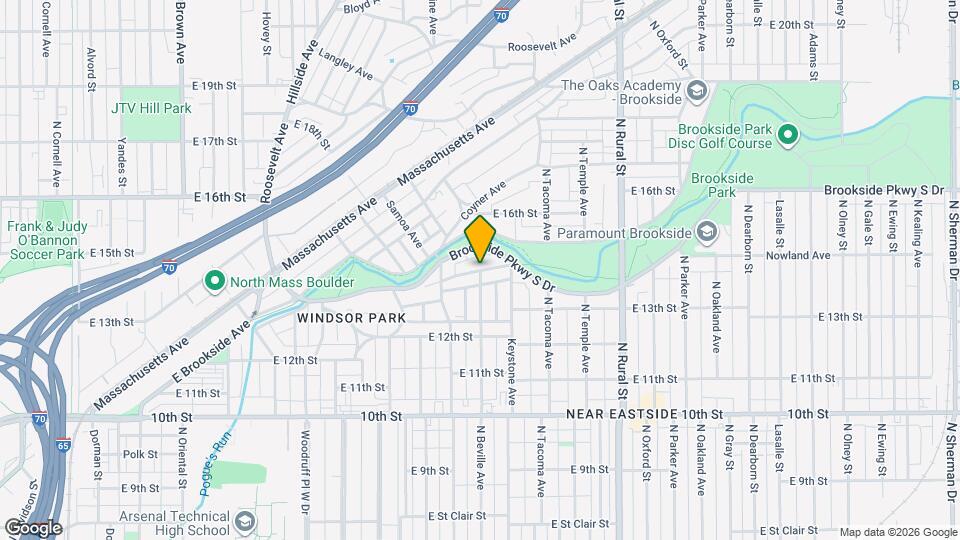 2248 Nowland Ave Map and Location Details