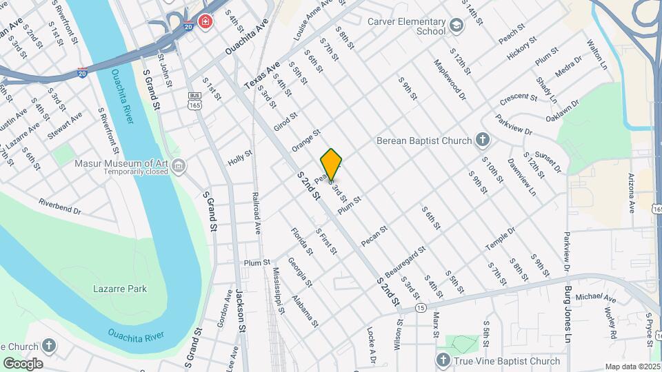 1008 S 3rd St Map and Location Details