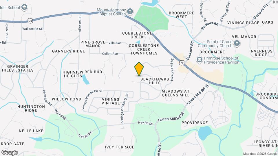 6048 Blackhawk Trail SE Mapa y Detalles de la Ubicación