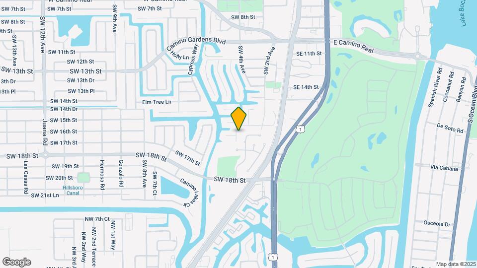 1598 SW 5th Ave Map and Location Details