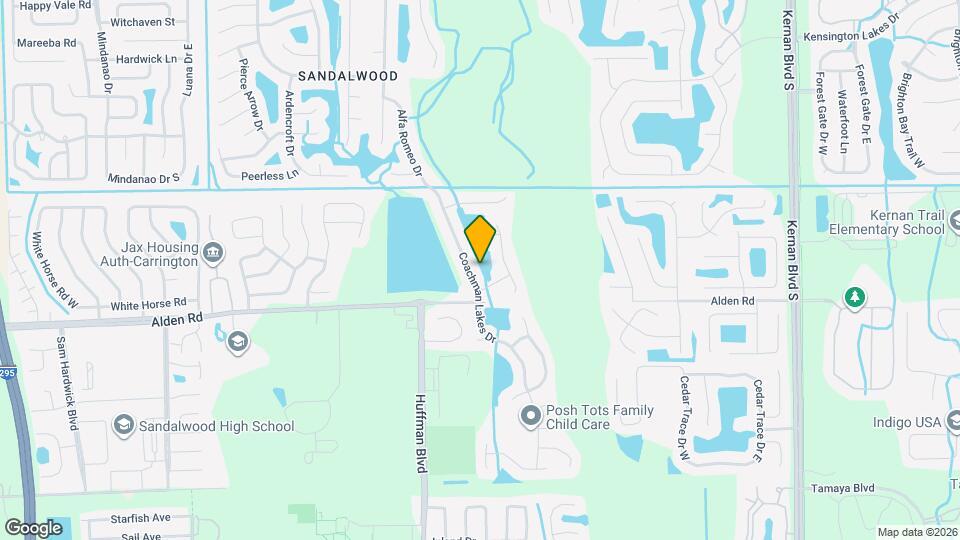 2559 Coachman Lakes Dr Mapa y Detalles de la Ubicación