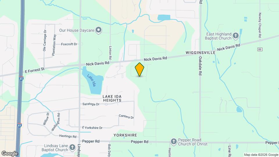 22629 Dashwood Ln Map and Location Details