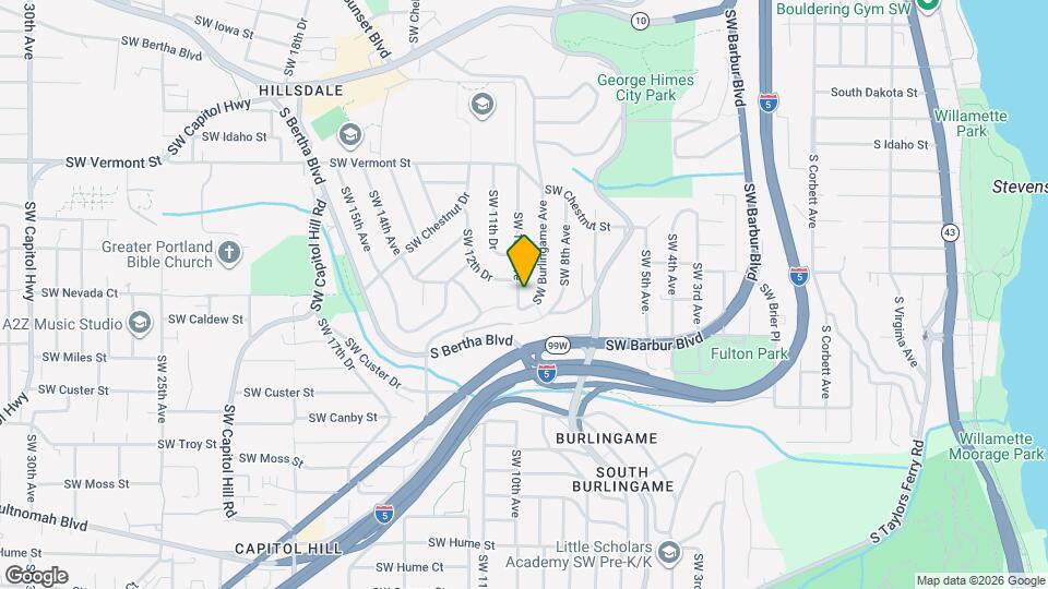 7214 SW 10th Ave Map and Location Details