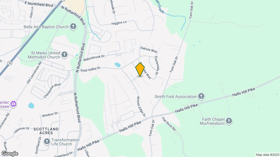 1135 Mahogany Trail Mapa y Detalles de la Ubicación