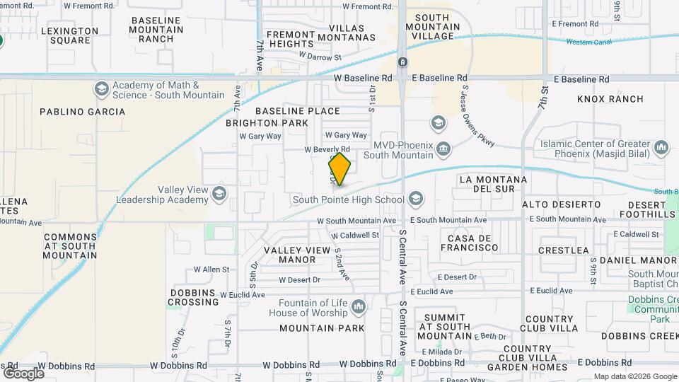 207 W Latona Rd Mapa y Detalles de la Ubicación