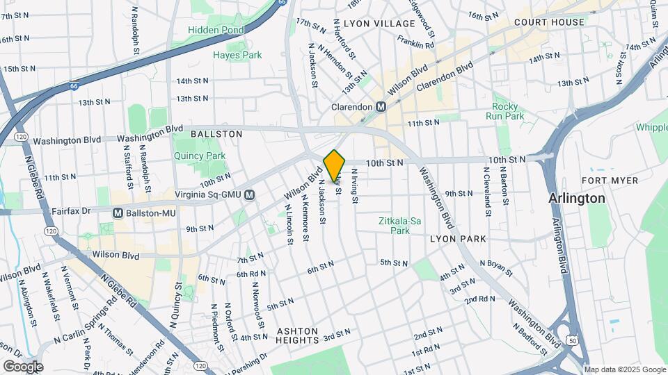 904 N Ivy St Map and Location Details