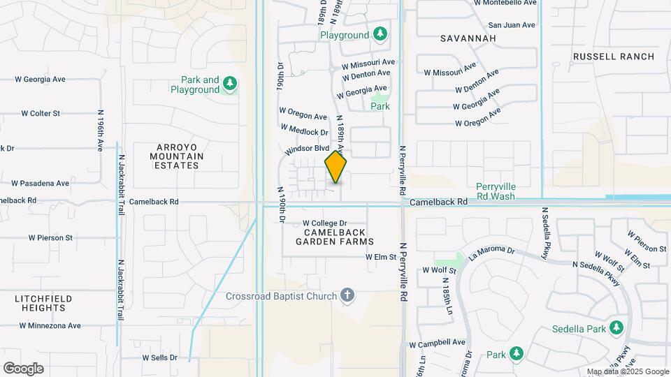 5013 N 189th Dr Map and Location Details
