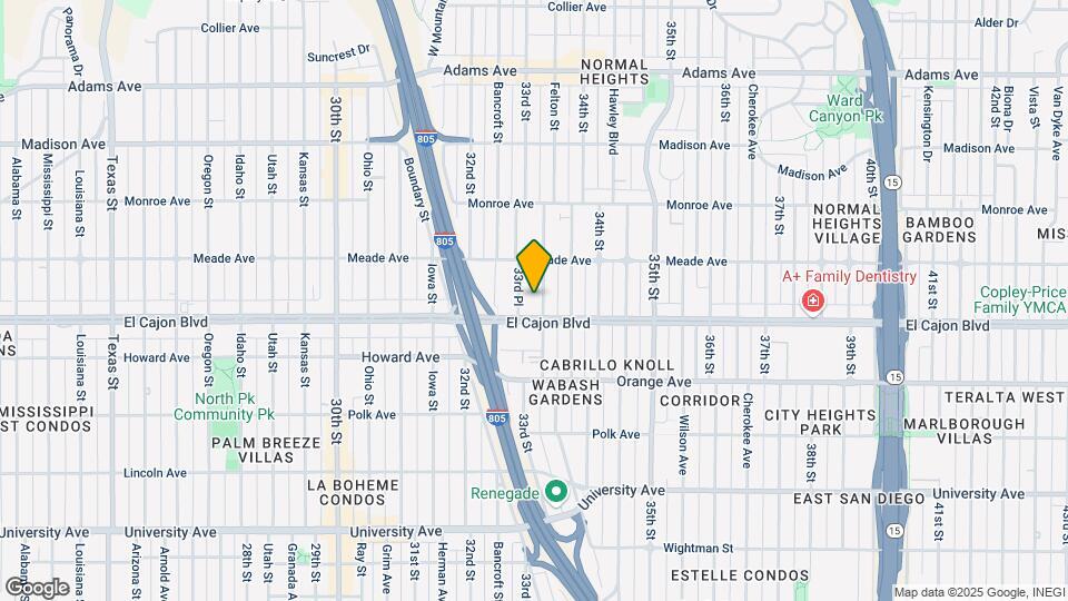 4326-4336 33rd St Mapa y Detalles de la Ubicación