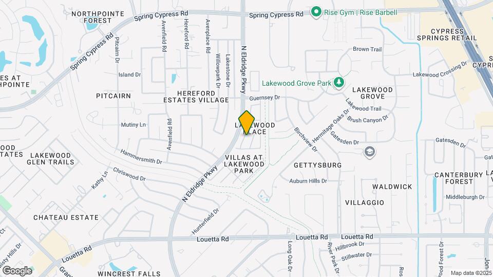 16020 Sweetwater Fields Ln Map and Location Details