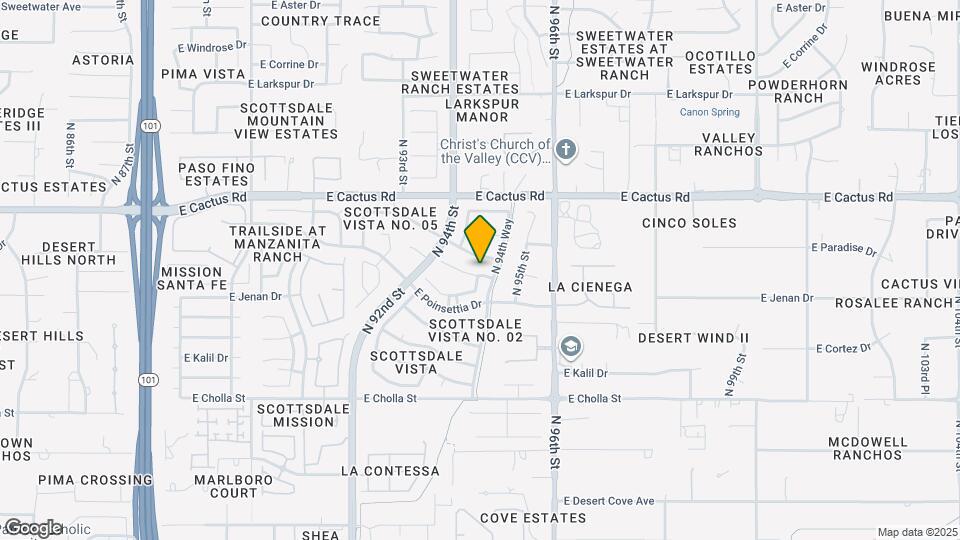 9470 E Riviera Dr Map and Location Details