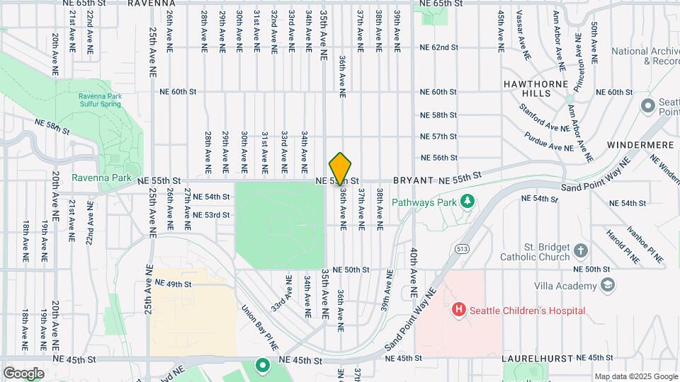 5249 36th Ave NE Map and Location Details