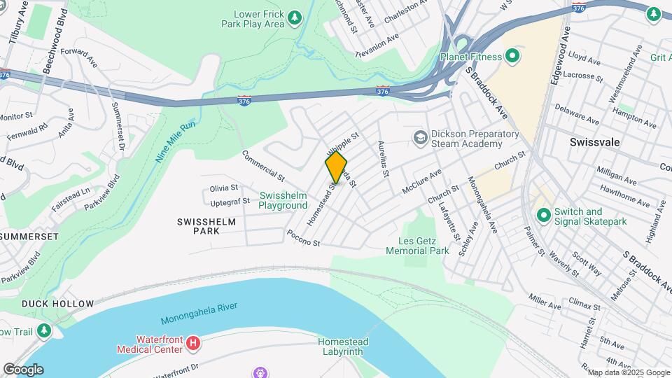 228 Homestead St, Unit 2 Map and Location Details