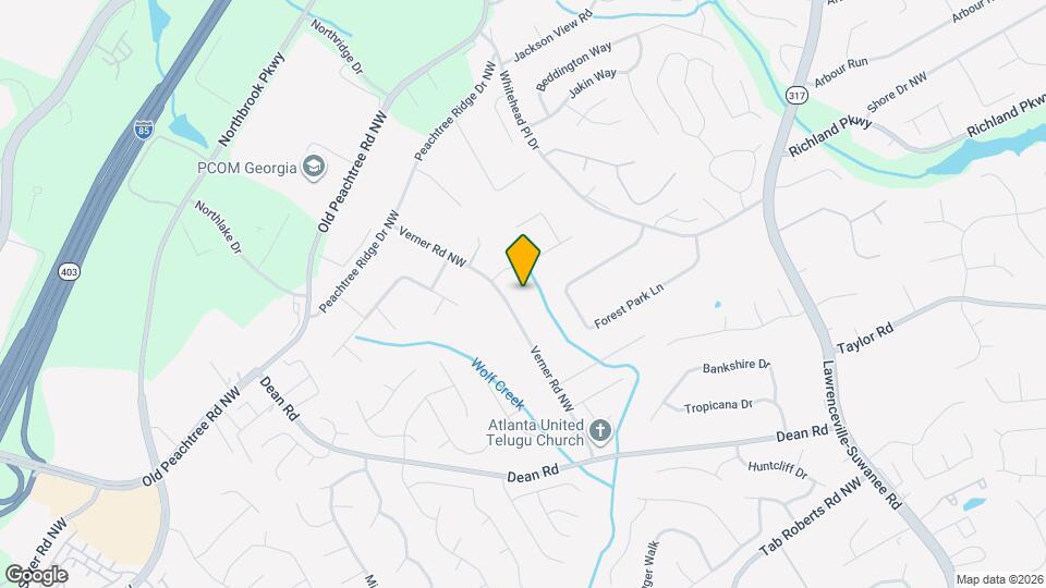 2397 Verner Rd NW Map and Location Details