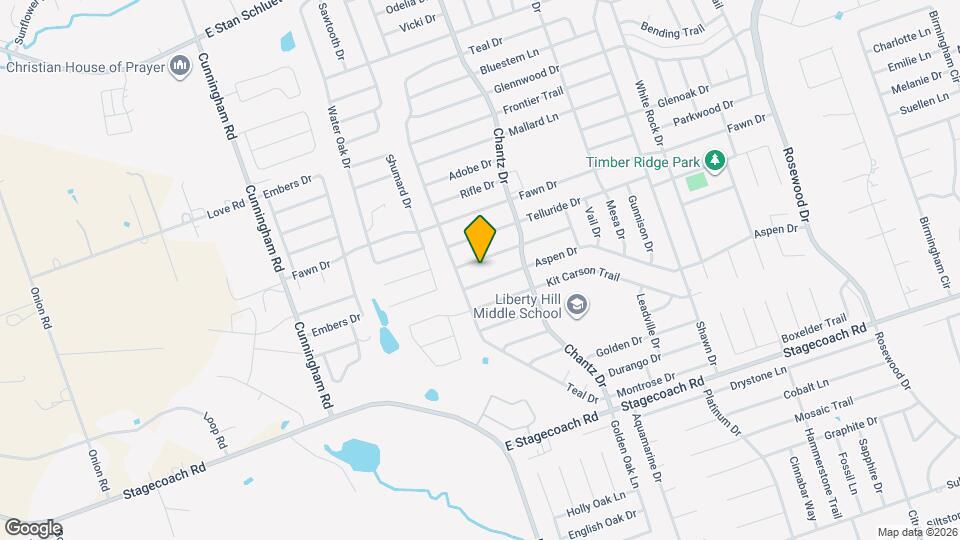 4206 Breckenridge Dr Map and Location Details