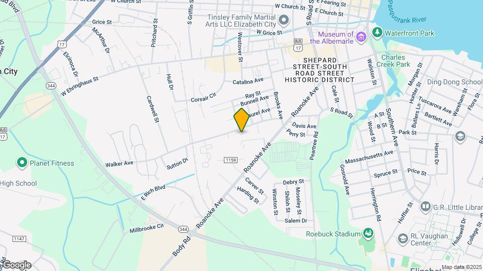 715 Walker Ave Map and Location Details