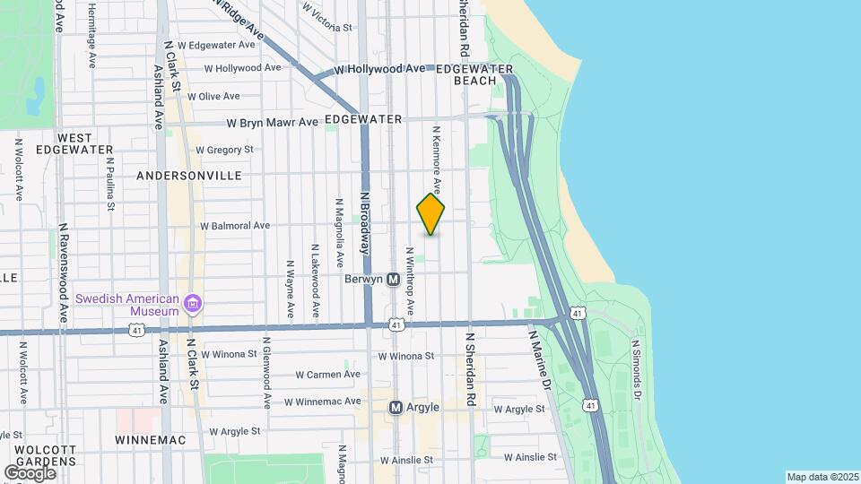 5330 N Kenmore Ave Map and Location Details