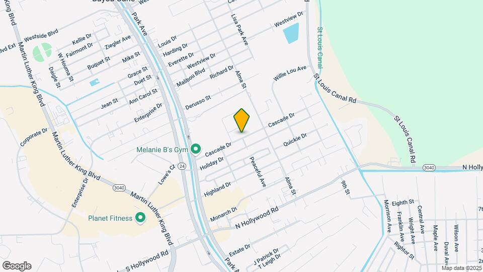 301 Cascade Dr Map and Location Details